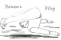 3.	हालासाना � Halasana � Der Pflug